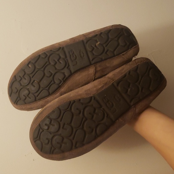 UGGSuede Tweed Pattern Loafers size 7 - Picture 3 of 6